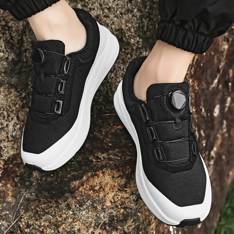 New Men'S Non Slip Rubber Sole Sports Shoes Thick Soled Wear-Resistant Casual Shoes Outdoor Climbing And Mountaineering Shoes
New Men'S Non Slip Rubber Sole Sports Shoes Thick Soled Wear-Resistant Casual Shoes Outdoor Climbing And Mountaineering Shoes