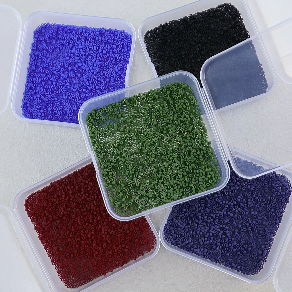 50 г японских матовых стеклянных бисерин Miyuki Delica, цвет 11/0, круглые, высококачественные, для рукоделия и DIY-проектов
50 г японских матовых стеклянных бисерин Miyuki Delica, цвет 11/0, круглые, высококачественные, для рукоделия и DIY-проектов