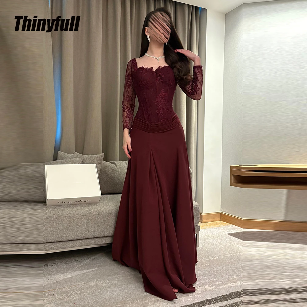Thinyfull Mermaid Satin/Lace Arab Prom Dresses Sweetheart Full Sleeves Evening Dress Formal Gown Robe De Soirée Customized
Thinyfull Mermaid Satin/Lace Arab Prom Dresses Sweetheart Full Sleeves Evening Dress Formal Gown Robe De Soirée Customized
