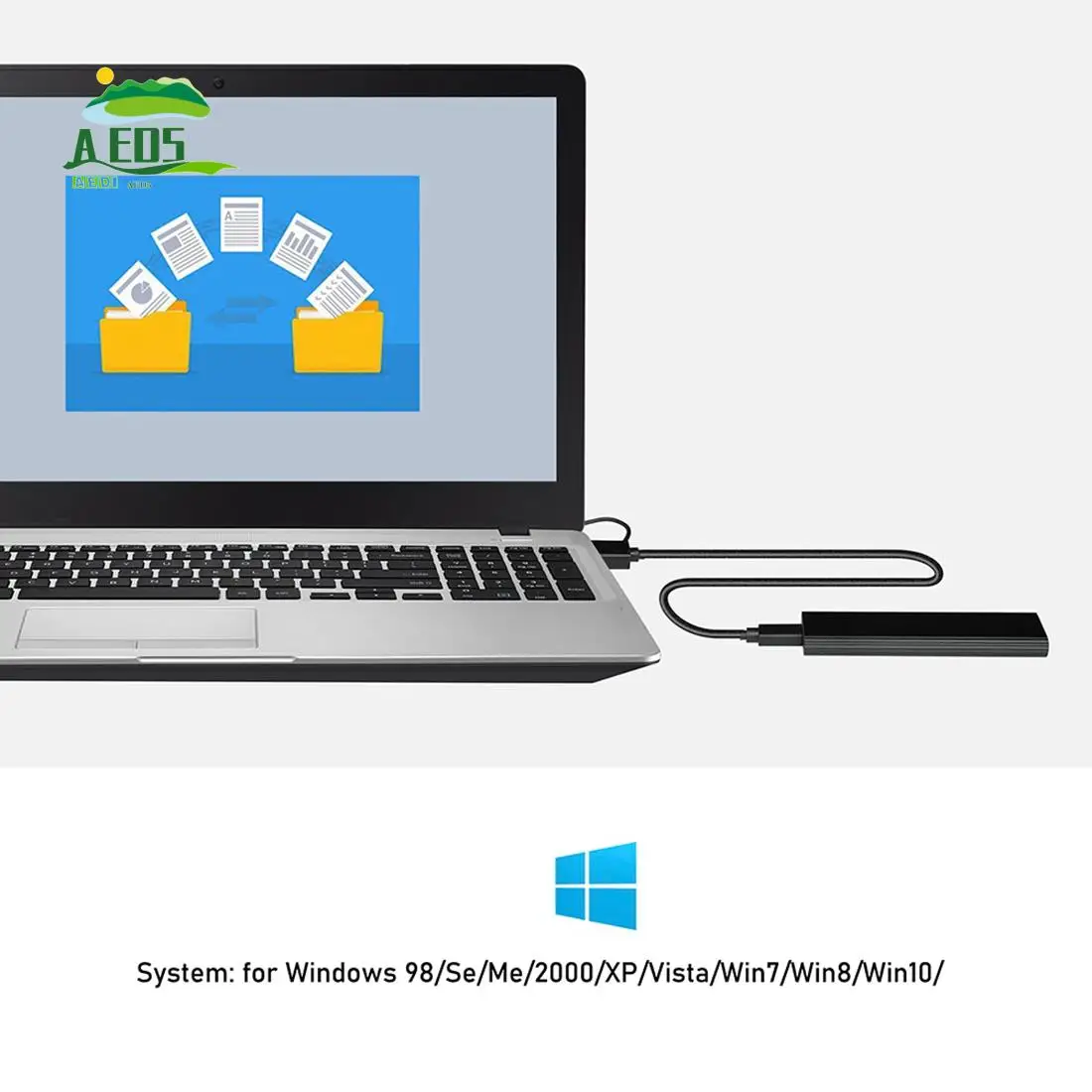 Корпус SSD AED5-M2, корпус NVME, адаптер M.2 к USB SSD для NVME PCIE NGFF SATA M + B Key 2230/2242/2260/2280, двойной протокол
Корпус SSD AED5-M2, корпус NVME, адаптер M.2 к USB SSD для NVME PCIE NGFF SATA M + B Key 2230/2242/2260/2280, двойной протокол