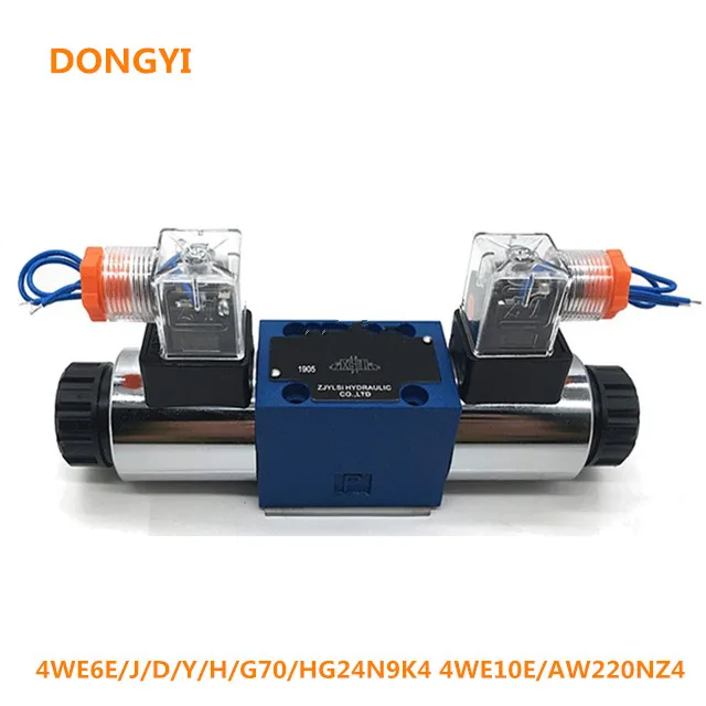 High Quality Pneumatic Solenoid Valve Reversing Valve For 4WE6E/J/D/Y/H/G70/HG24N9K4 4WE10E/AW220NZ4
High Quality Pneumatic Solenoid Valve Reversing Valve For 4WE6E/J/D/Y/H/G70/HG24N9K4 4WE10E/AW220NZ4