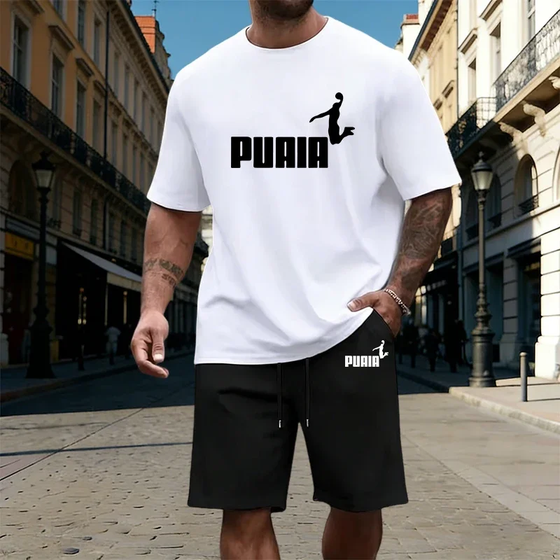 Summer Mens T-Shirt Tracksuit Casual Jogging Sportswear Outdoor Sports Adult Clothes Quality Street O Neck Short Sleeves Shorts
Summer Mens T-Shirt Tracksuit Casual Jogging Sportswear Outdoor Sports Adult Clothes Quality Street O Neck Short Sleeves Shorts