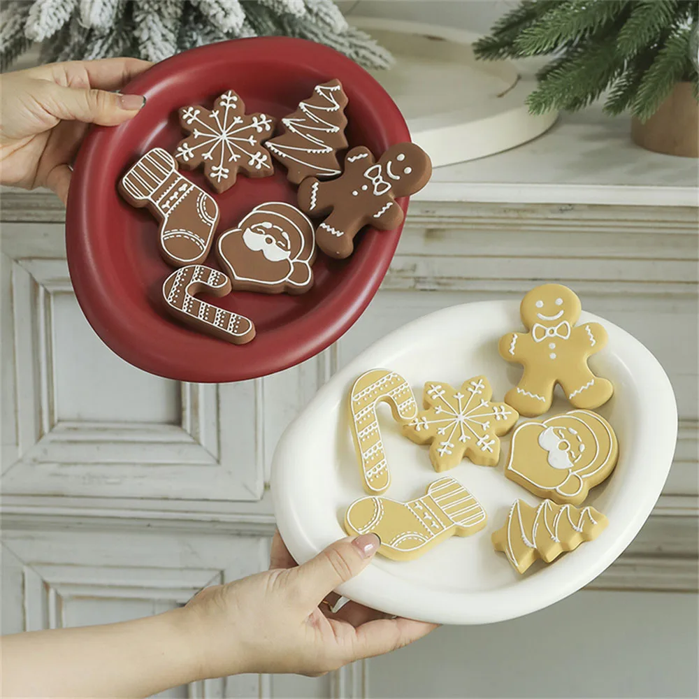 6 Pcs/Lot cookie fake food snowflake Santa Claus boots Christmas tree crutch Gingerbread Man simulation Artificial biscuit
6 Pcs/Lot cookie fake food snowflake Santa Claus boots Christmas tree crutch Gingerbread Man simulation Artificial biscuit