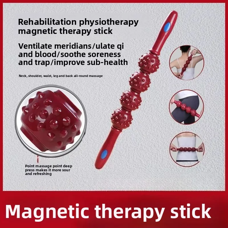360 ° Roller Massage Stick Dredges Meridians Yoga Helps Sleep Whole Body Relaxes Shoulder and Neck Magnetic Massage Stick
360 ° Roller Massage Stick Dredges Meridians Yoga Helps Sleep Whole Body Relaxes Shoulder and Neck Magnetic Massage Stick