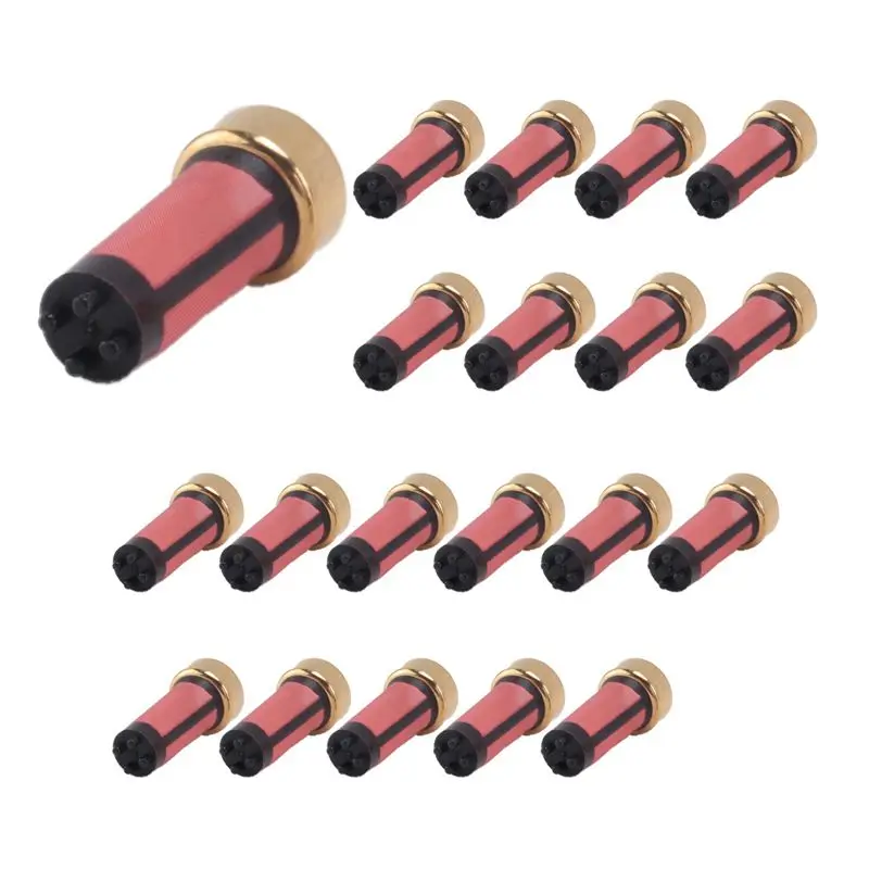 A30F-20 Pieces MD619962 Auto Car Petrol Fuel Injector Mini Filter Fit For Mitsubishi Automobile Spare Parts 14X6x3mm
A30F-20 Pieces MD619962 Auto Car Petrol Fuel Injector Mini Filter Fit For Mitsubishi Automobile Spare Parts 14X6x3mm