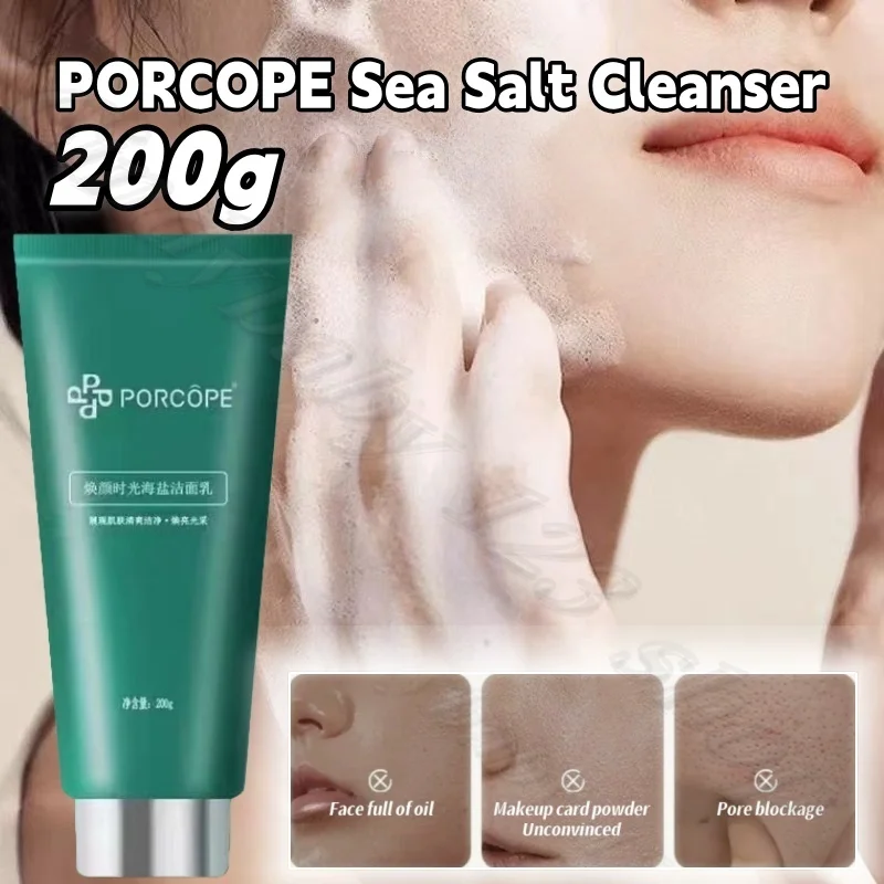 PORCOPE Sea Salt Cleanser Gentle Cleansing and Decomposing Pore Grease Refreshing and Blackhead Removal 200g
PORCOPE Sea Salt Cleanser Gentle Cleansing and Decomposing Pore Grease Refreshing and Blackhead Removal 200g