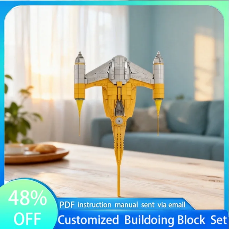 1172 PCS Warplane N-1 Design Space Fighter Kit MOC Customize Modular Building Block Popular Creative DIY Boys Toy Birthday Gift
1172 PCS Warplane N-1 Design Space Fighter Kit MOC Customize Modular Building Block Popular Creative DIY Boys Toy Birthday Gift