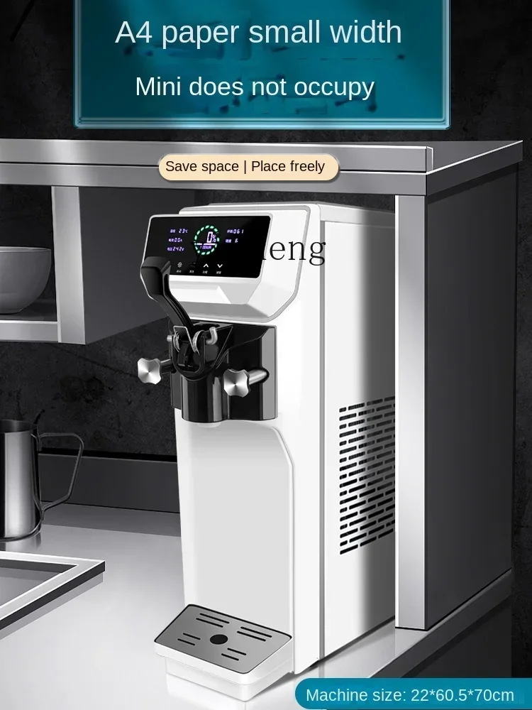 Ice Cream Machine Commercial Ice Cream Machine Desktop Small Automatic Sundae Cone Crispy Ice Cream Machine