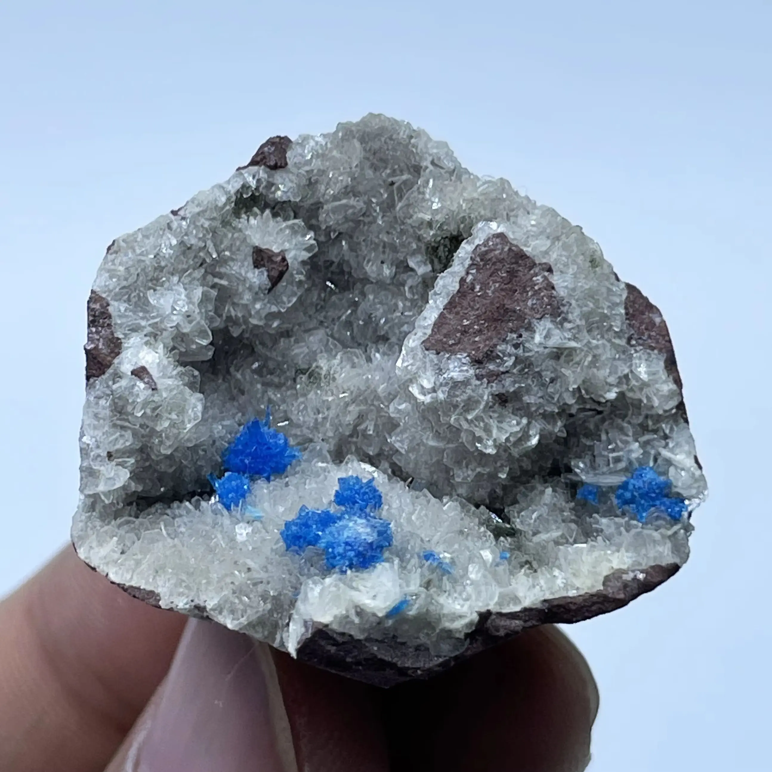 Natural Cavansite Raw Mineral Specimen Quartz Crystal Rock Healing Stone Home Decor Gift from India
Natural Cavansite Raw Mineral Specimen Quartz Crystal Rock Healing Stone Home Decor Gift from India