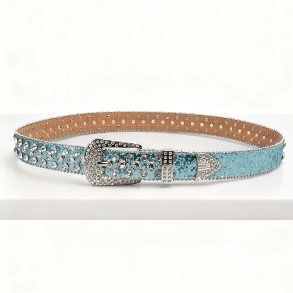 Personality PU Leather Rhinestone Belts Y2K Blingbling Rivet Belt Hollow Pin Buckle Women Waistband Women
Personality PU Leather Rhinestone Belts Y2K Blingbling Rivet Belt Hollow Pin Buckle Women Waistband Women