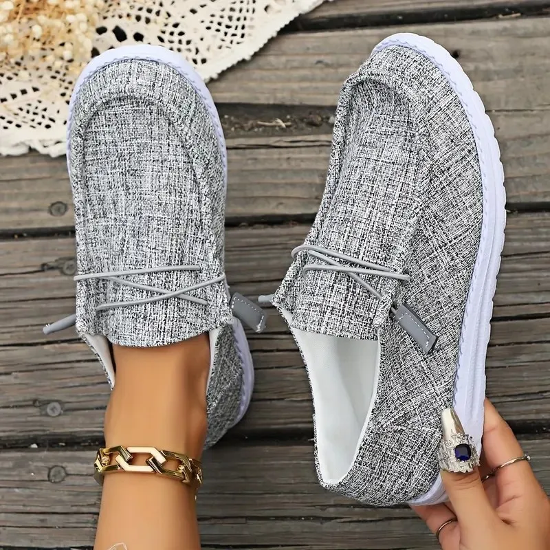 Autumn Women Lace-Up Casual sneakers Comfortable Ladies Canvas Shoes Women Slip-On Fashion Flat Loafers Shoes Zapatos De Mujer
Autumn Women Lace-Up Casual sneakers Comfortable Ladies Canvas Shoes Women Slip-On Fashion Flat Loafers Shoes Zapatos De Mujer