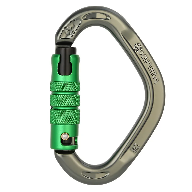 Be suitable for semi-circular caving climbing thread buckle automatic rappel load-bearing main lock safety buckle
Be suitable for semi-circular caving climbing thread buckle automatic rappel load-bearing main lock safety buckle