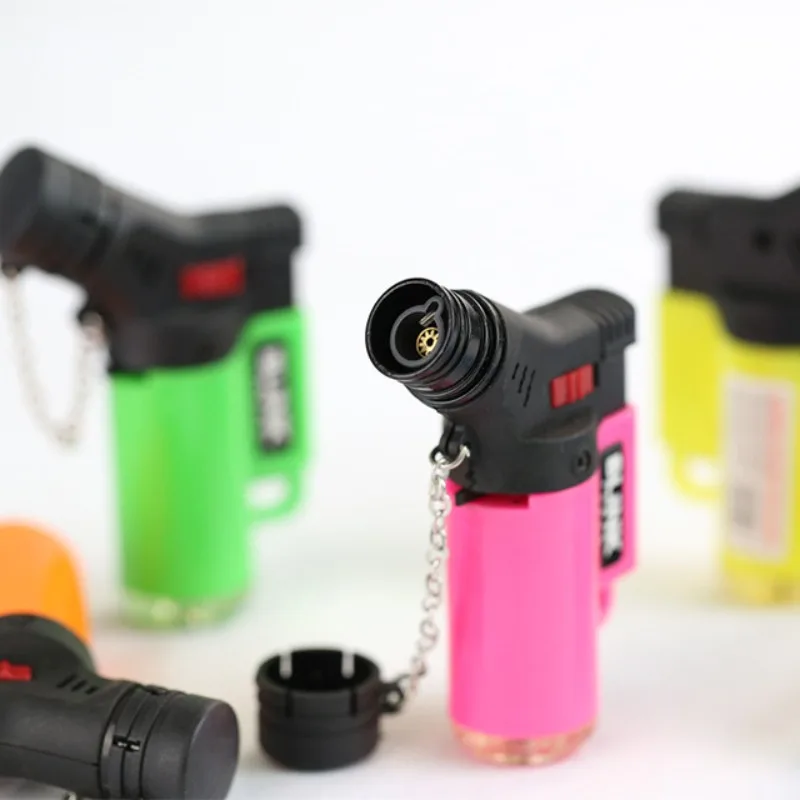 New Spray Gun Electronic Direct Lighter Cigar Point Moxibustion Windproof Blue Flame Men's Smoking Accessories Cigarette Lighter
New Spray Gun Electronic Direct Lighter Cigar Point Moxibustion Windproof Blue Flame Men's Smoking Accessories Cigarette Lighter