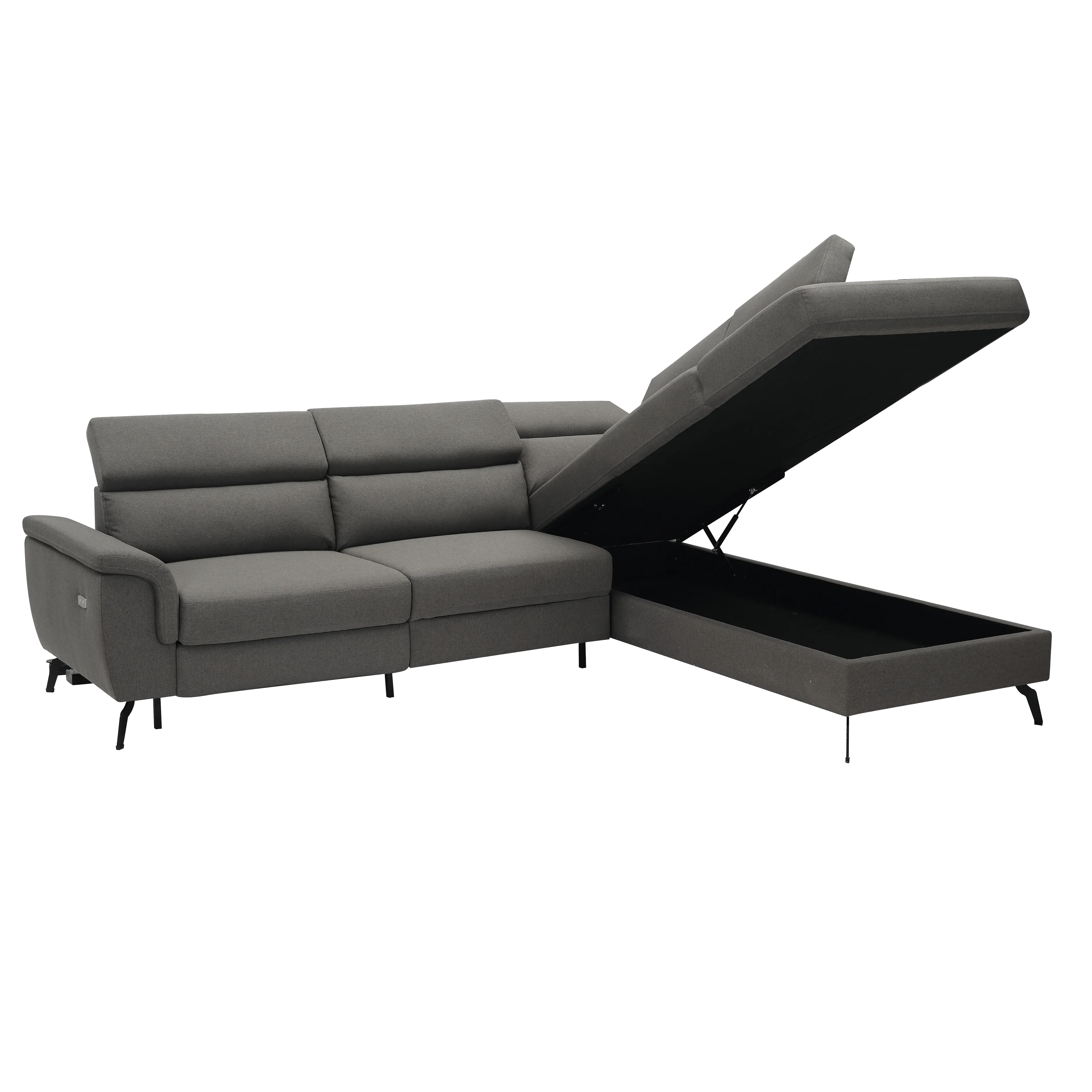 Wholesale Commercial-Grade L-Shape Grey Fabric Sofa Set Reclining and Upholstered with Storage for Villa Living Room Furniture
Wholesale Commercial-Grade L-Shape Grey Fabric Sofa Set Reclining and Upholstered with Storage for Villa Living Room Furniture