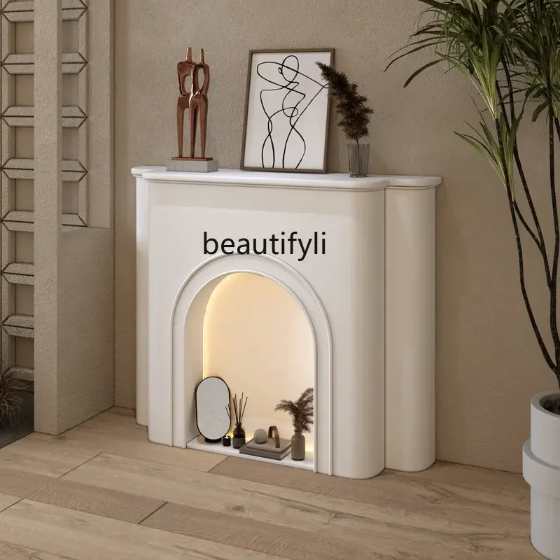 xz1Simple Fireplace Wall Cabinet Entrance Cabinet Wall Edge Curio Cabinet Living Room Bedroom Decoration
xz1Simple Fireplace Wall Cabinet Entrance Cabinet Wall Edge Curio Cabinet Living Room Bedroom Decoration