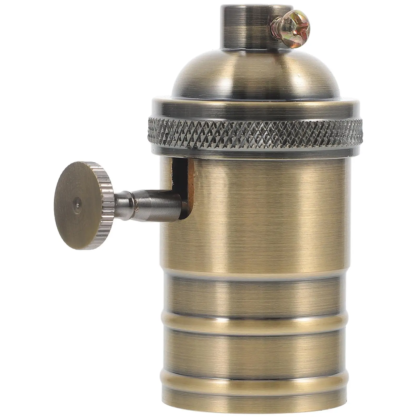 E26 E27 Light Socket Retro Metal Lamp Holder Base for Restoration Wide Compatibility Easy Install Bulb Socket Parts
E26 E27 Light Socket Retro Metal Lamp Holder Base for Restoration Wide Compatibility Easy Install Bulb Socket Parts