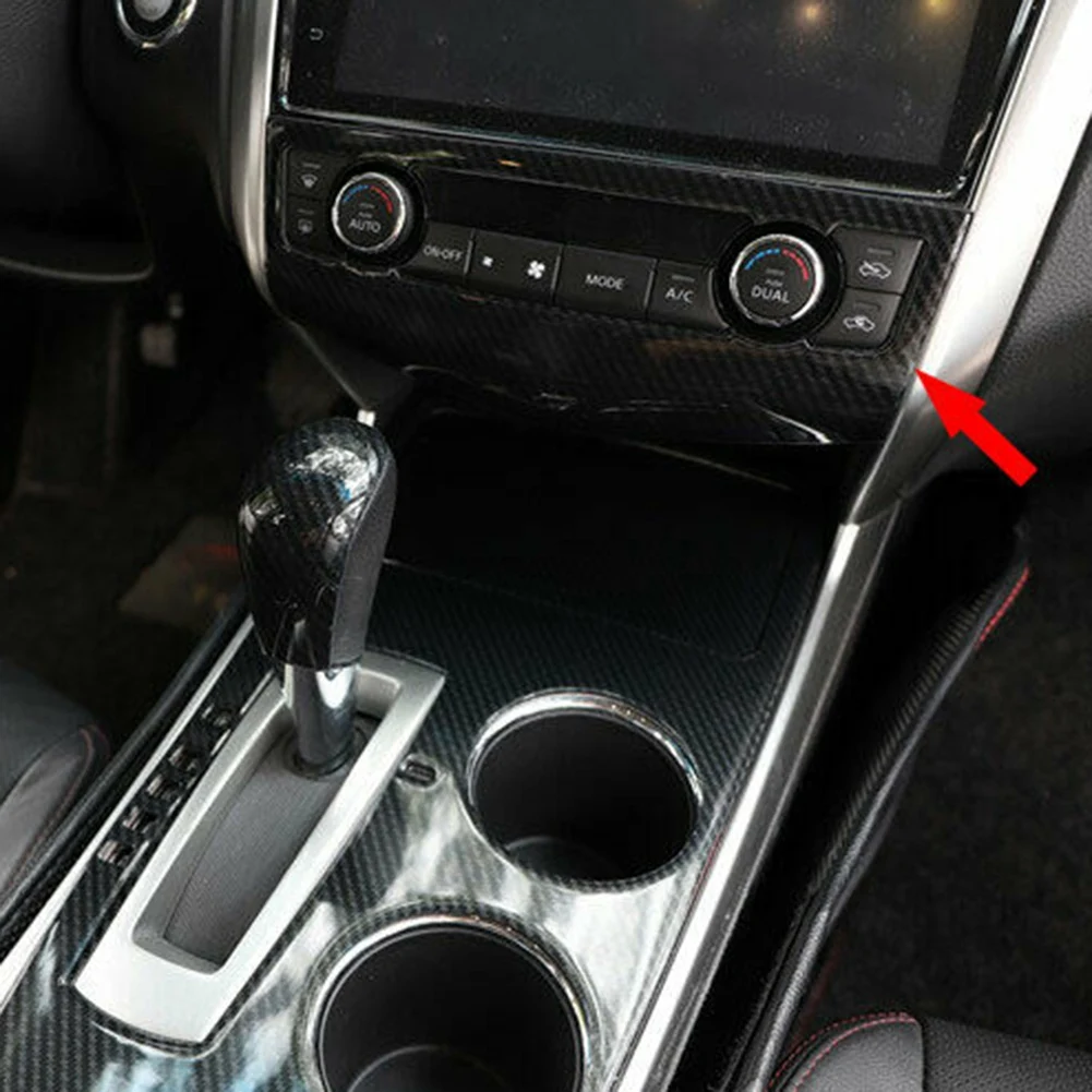 Carbon Fiber Dashboard Center Air Vent A/C Console Panel Cover Trim For Nissan Altima Teana 2013-2017 Decoration-A08Q
Carbon Fiber Dashboard Center Air Vent A/C Console Panel Cover Trim For Nissan Altima Teana 2013-2017 Decoration-A08Q