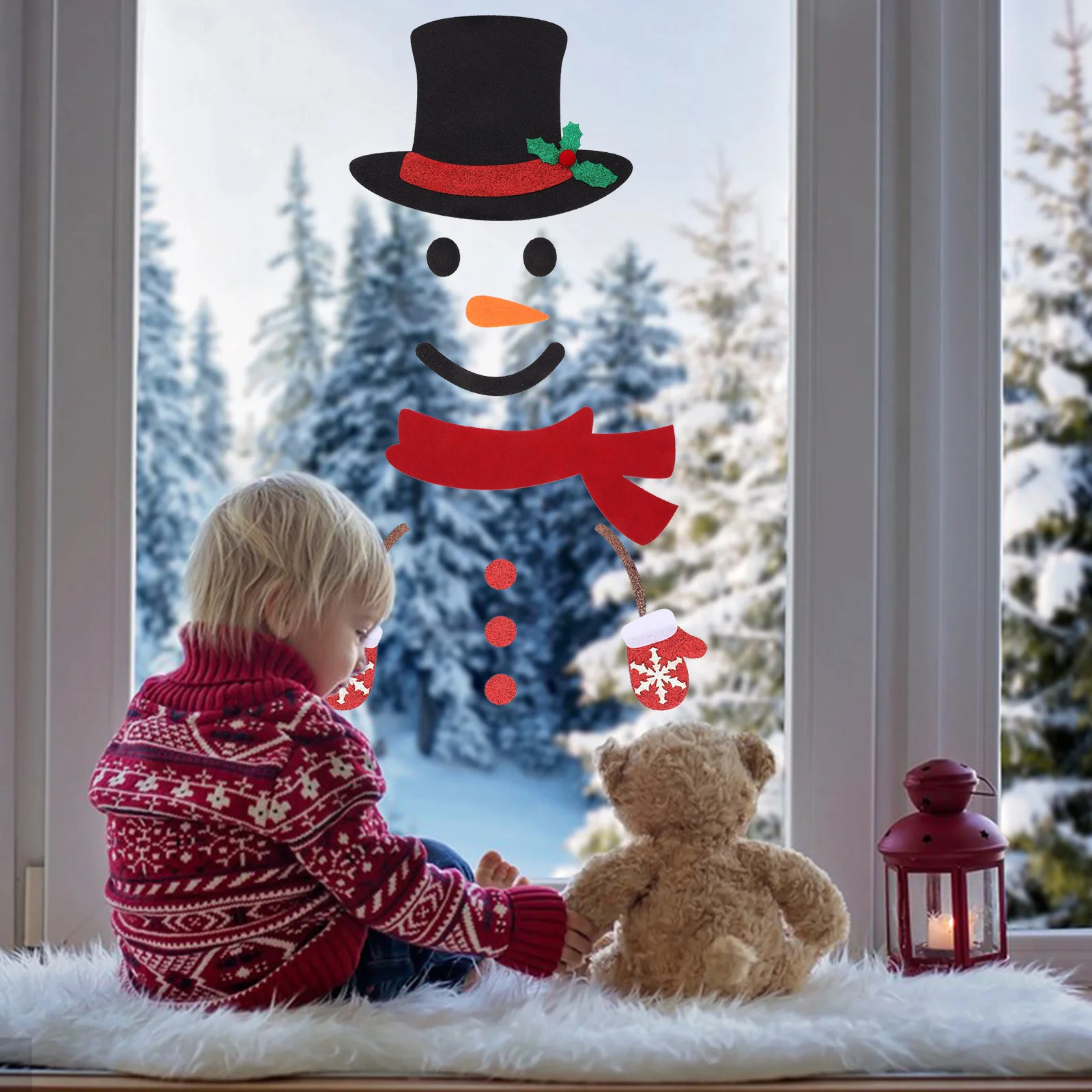 1 set 1 Set Christmas Snowman Decor Window Stickers Diy Door Wall Decals Xmas Party Decoration Christmas Home Decor Sticker
1 set 1 Set Christmas Snowman Decor Window Stickers Diy Door Wall Decals Xmas Party Decoration Christmas Home Decor Sticker