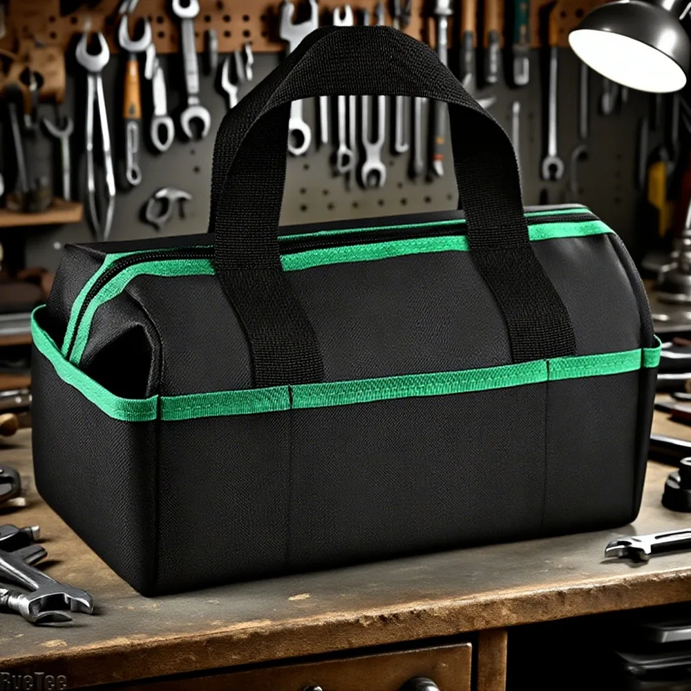 13 inch Simple Portable Tool Bag Tool Pouch Organizer Storage for Home Electrician Tools
13 inch Simple Portable Tool Bag Tool Pouch Organizer Storage for Home Electrician Tools