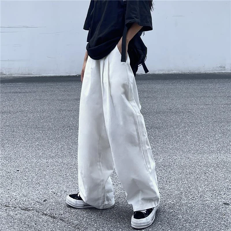 Gidyq Japan Style Casual Cargo Pants Women Oversize 4Xl White Loose Wide Leg Pants Harajuku All Match Female Straight Trousers
Gidyq Japan Style Casual Cargo Pants Women Oversize 4Xl White Loose Wide Leg Pants Harajuku All Match Female Straight Trousers