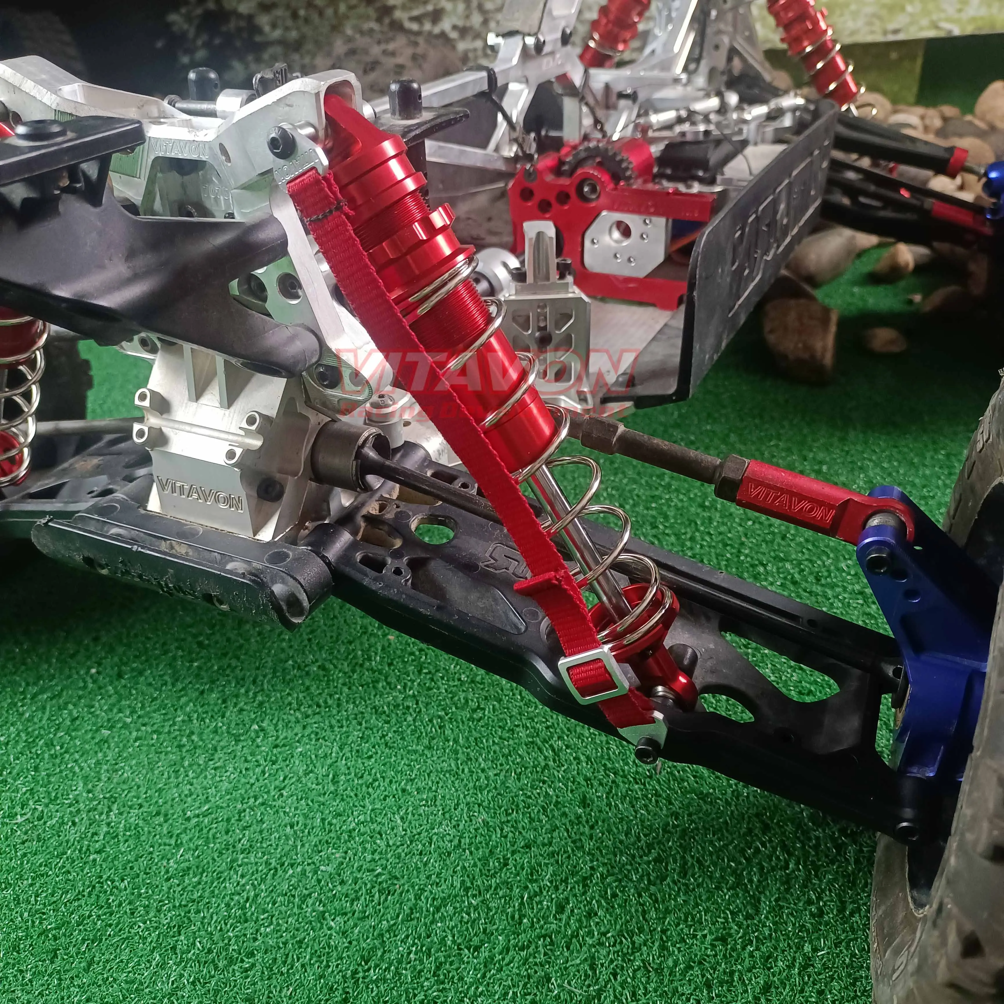 VITAVON CNC Alu7075 Front & Rear Shocks Set 190mm For Arrma Outcast 8S
VITAVON CNC Alu7075 Front & Rear Shocks Set 190mm For Arrma Outcast 8S