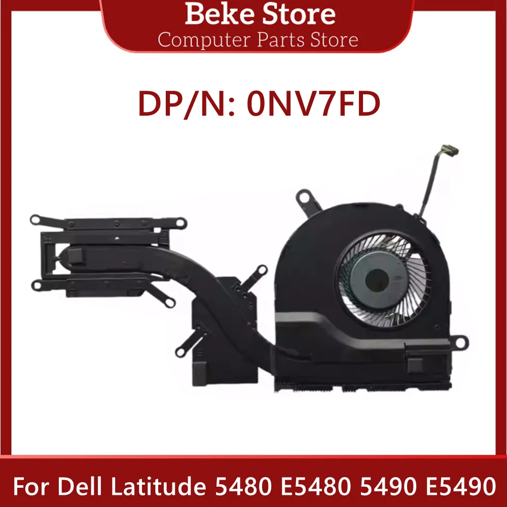 Новинка Beke для Dell Latitude 5480 E5480 5490 E5490, охлаждающий радиатор процессора ноутбука, вентилятор-радиатор 0NV7FD NV7FD CN-0NV7FD AT1SD004ZAL
Новинка Beke для Dell Latitude 5480 E5480 5490 E5490, охлаждающий радиатор процессора ноутбука, вентилятор-радиатор 0NV7FD NV7FD CN-0NV7FD AT1SD004ZAL