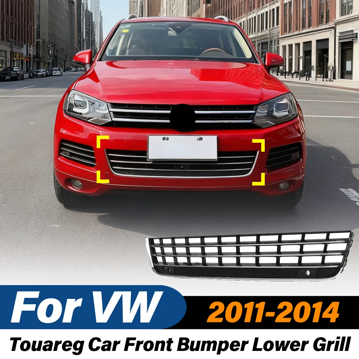 For VW Touareg 2011 2012 2013 2014 Automobile Front Bumper Lower Grill ABS Air Intake Radiator Grille Body Modification Kit
For VW Touareg 2011 2012 2013 2014 Automobile Front Bumper Lower Grill ABS Air Intake Radiator Grille Body Modification Kit