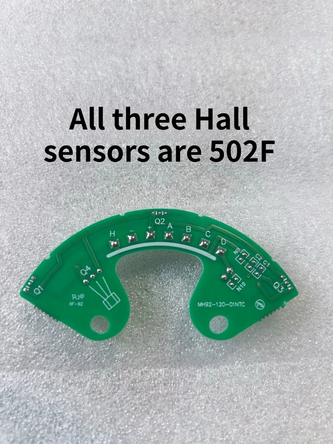 High Speed Hall Sensor Board Model 92 With 502F Hall Effect Sensor For Electric Bike Motor
High Speed Hall Sensor Board Model 92 With 502F Hall Effect Sensor For Electric Bike Motor