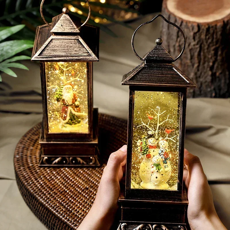 Christmas retro old man crystal ball creative home decoration ornament snowman wind lantern girl
Christmas retro old man crystal ball creative home decoration ornament snowman wind lantern girl