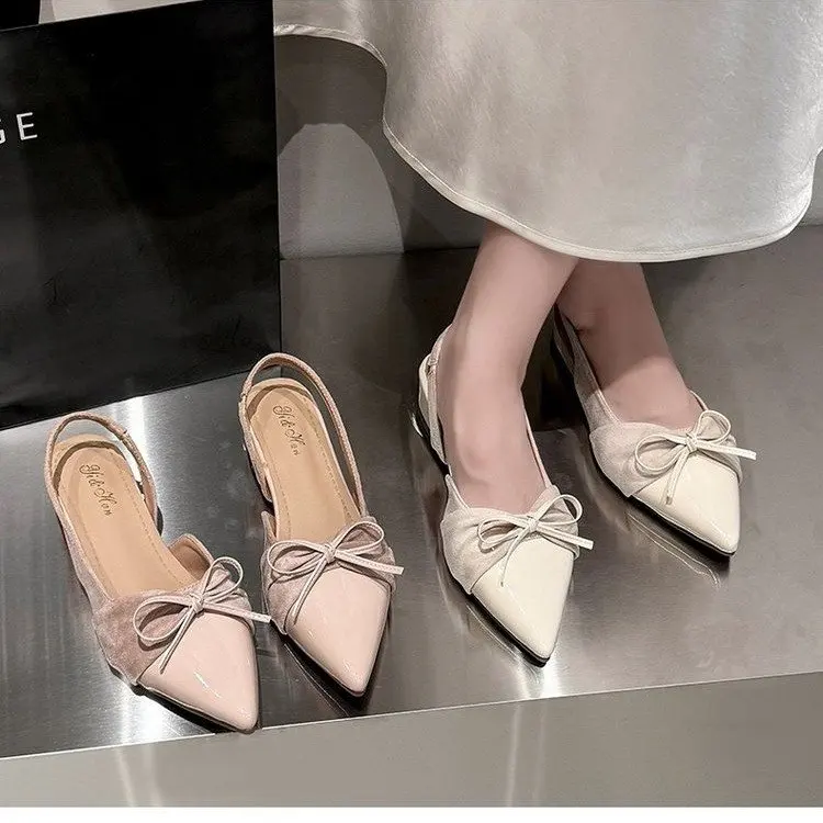 Temperament Bow Design Sandals for Women Concise Lightweight Fashion Wedge Heel Shallow Mouth Comfortable Cool Pumps
Temperament Bow Design Sandals for Women Concise Lightweight Fashion Wedge Heel Shallow Mouth Comfortable Cool Pumps