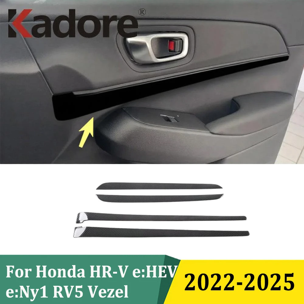 Для Honda HR-V e:HEV e:Ny1 RV5 Vezel 2022-2025 украшение для внутренней двери, молдинговая полоса, внутренняя наклейка для автомобиля, аксессуары
Для Honda HR-V e:HEV e:Ny1 RV5 Vezel 2022-2025 украшение для внутренней двери, молдинговая полоса, внутренняя наклейка для автомобиля, аксессуары