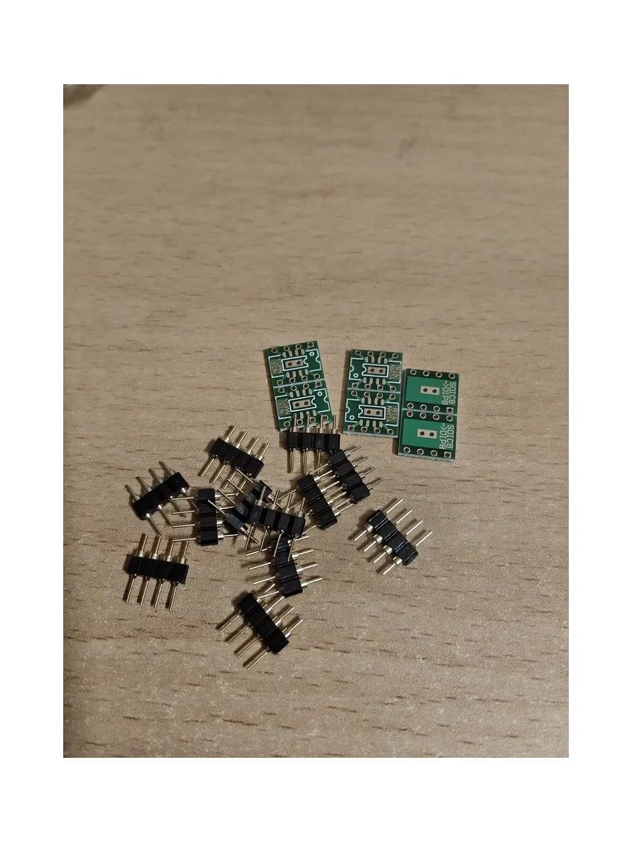 SOIC8 to DIP8 Adapter Board Hi-End 5set/20set Gold-plated Pin SMD Conversion Board for Op Amp ICs
SOIC8 to DIP8 Adapter Board Hi-End 5set/20set Gold-plated Pin SMD Conversion Board for Op Amp ICs