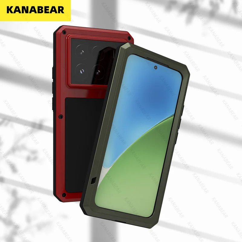 LOVEMEI is suitable for Xiaomi 15/15pro phone case metal full cover protective cover to prevent falling straight edge outdoor
LOVEMEI is suitable for Xiaomi 15/15pro phone case metal full cover protective cover to prevent falling straight edge outdoor
