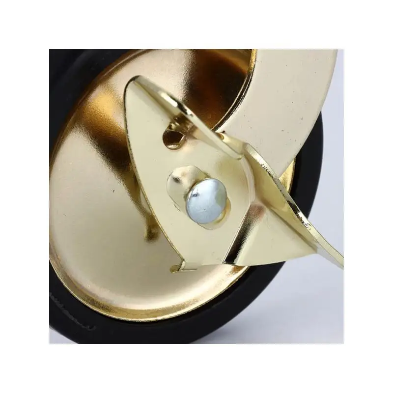 4 Packs 3-inch Screw Stem Gold Brake Dining Wheel & Swivel PP Caster Hand Push Silent Wheel Furniture Caster
4 Packs 3-inch Screw Stem Gold Brake Dining Wheel & Swivel PP Caster Hand Push Silent Wheel Furniture Caster