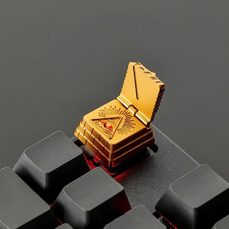Niche Pharaoh Shaped Metal Transparent Keycap Personalized Creative Custom Figure For Computer Peripherals
Niche Pharaoh Shaped Metal Transparent Keycap Personalized Creative Custom Figure For Computer Peripherals