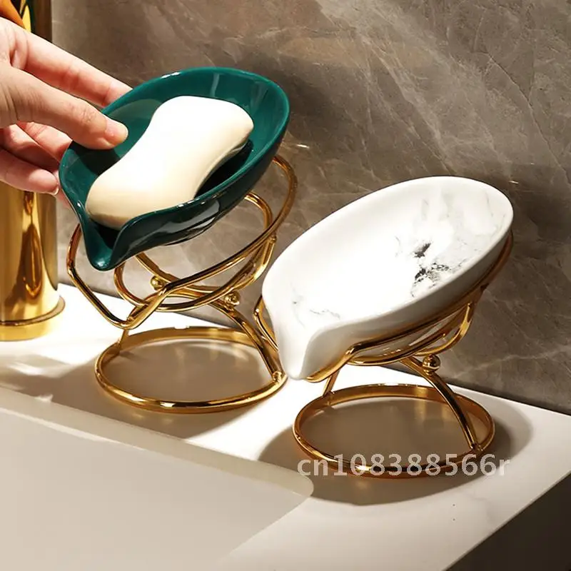 Ceramics Luxury Leaf Soap Box Holder Bathroom Dish Tray Plate Storage Bathroom Shower Supplies Rack
Ceramics Luxury Leaf Soap Box Holder Bathroom Dish Tray Plate Storage Bathroom Shower Supplies Rack