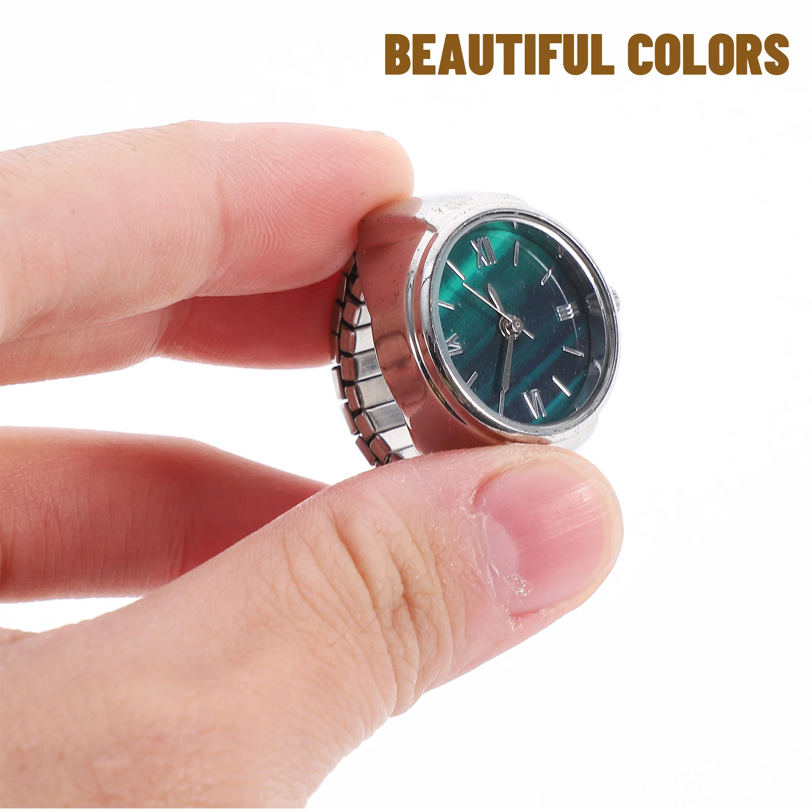 Mini Watch Small Exquisite Finger Watch For Women Lightweight Portable Timepiece Jewelry Gift Rose Gold
Mini Watch Small Exquisite Finger Watch For Women Lightweight Portable Timepiece Jewelry Gift Rose Gold