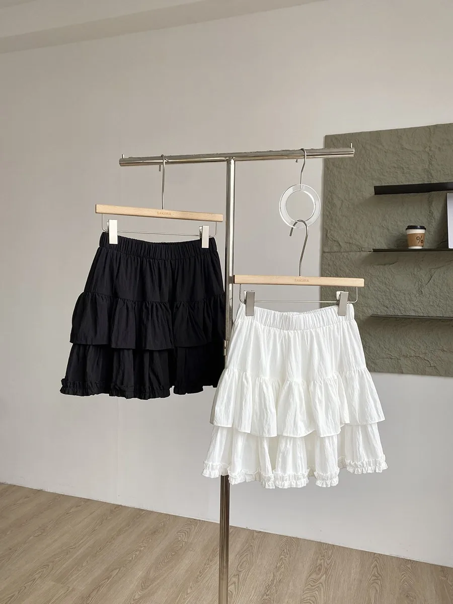 Summer 2026 New Pure Color Korean Style High Waist Slimming Versatile Cake Skirt Elastic Waist Fashionable A-Line Skirt Women
Summer 2026 New Pure Color Korean Style High Waist Slimming Versatile Cake Skirt Elastic Waist Fashionable A-Line Skirt Women