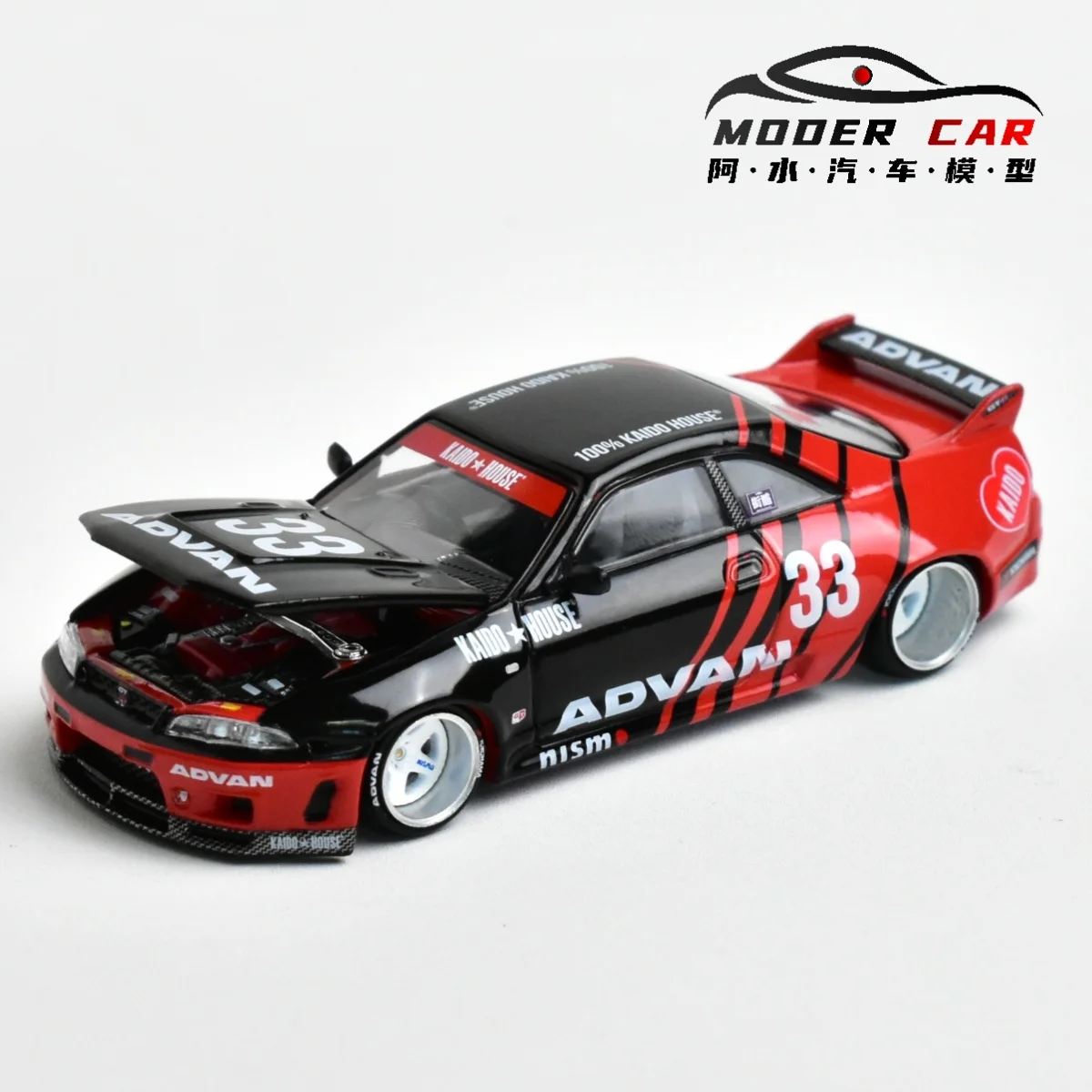 Модель автомобиля Kaido House+MINIGT TSM 191 1:64 GTR R33 ADVAN из литого металла
Модель автомобиля Kaido House+MINIGT TSM 191 1:64 GTR R33 ADVAN из литого металла