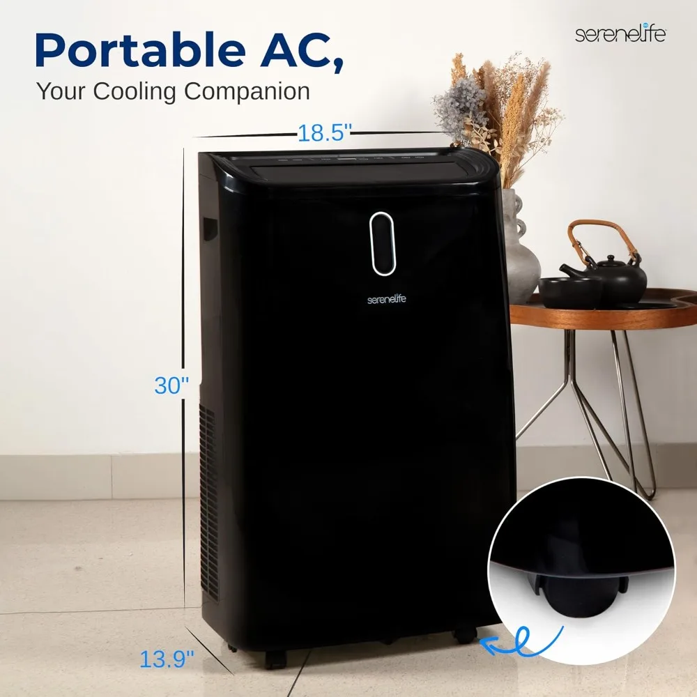 14000 BTU Portable Air Conditioner - 3-in-1 Compact Standing Air Conditioner for Room Up to 400 Sq. Ft. - Floor AC Unit
14000 BTU Portable Air Conditioner - 3-in-1 Compact Standing Air Conditioner for Room Up to 400 Sq. Ft. - Floor AC Unit