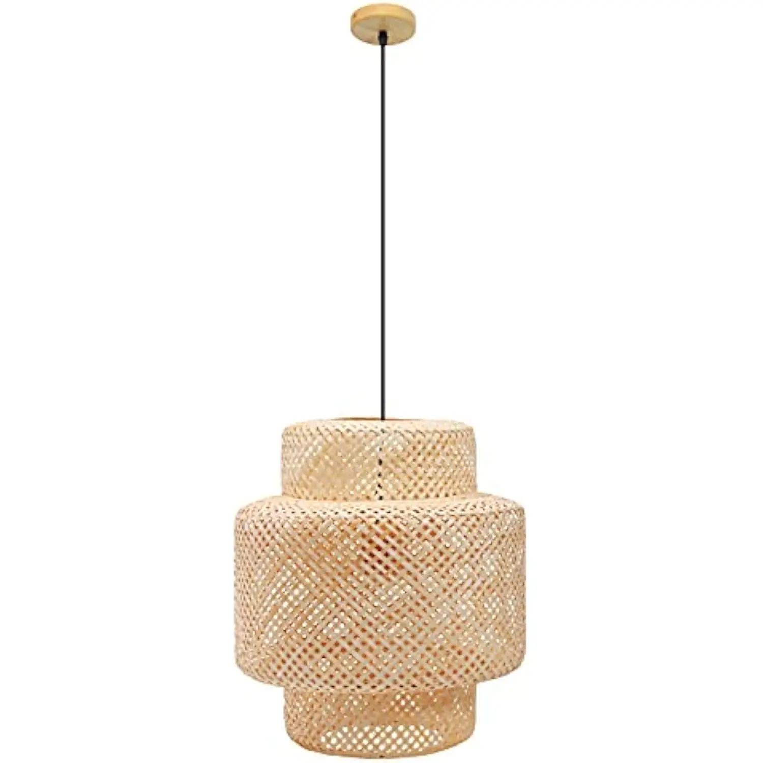 Frontsea Rattan Pendant Lighting for Kitchen | Bamboo Lampshade Handmade Weave Lighting | Wooden Boho Decor | Modern Hanging Ce
Frontsea Rattan Pendant Lighting for Kitchen | Bamboo Lampshade Handmade Weave Lighting | Wooden Boho Decor | Modern Hanging Ce