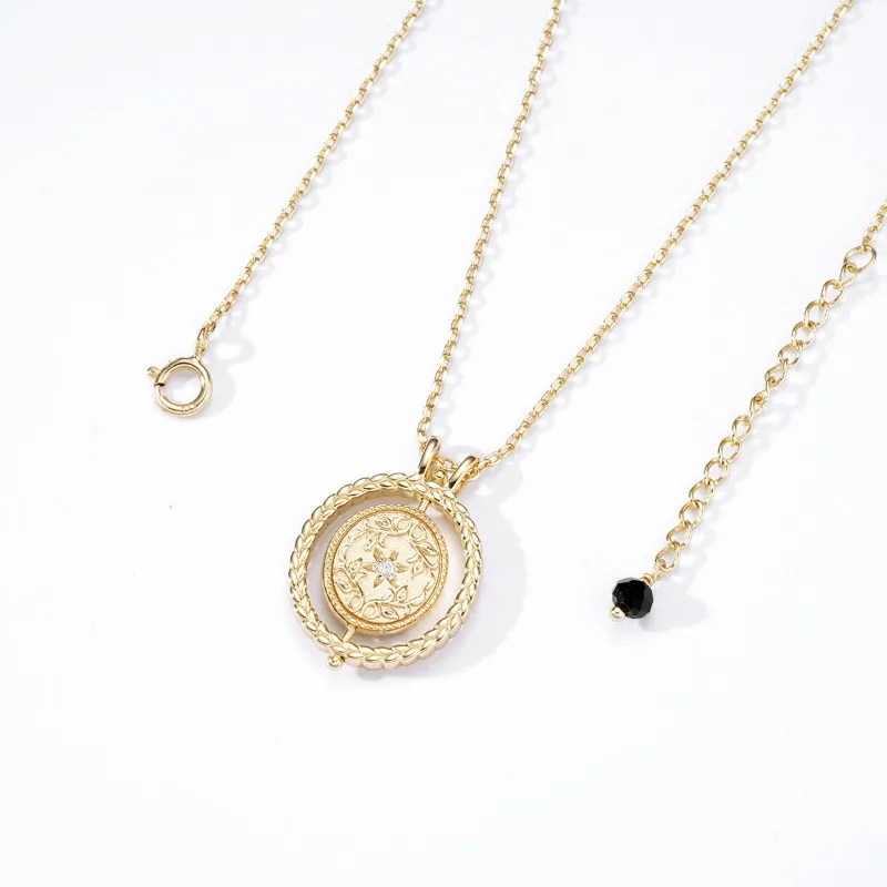 Epoxy double-sided rotating pendant, Seiko pattern on the back, fashionable and personalized decorative necklace for women
Epoxy double-sided rotating pendant, Seiko pattern on the back, fashionable and personalized decorative necklace for women