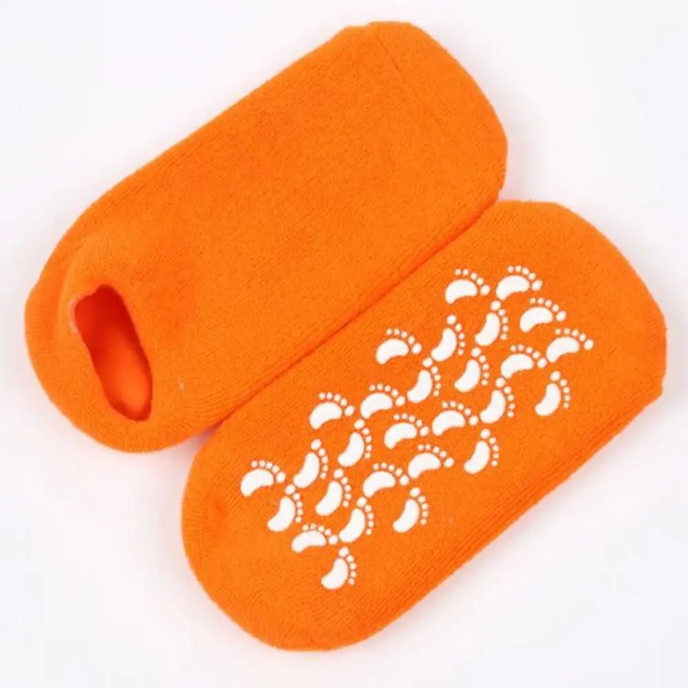 1pair(2pcs) Fresh smell Exfoliating Dry Cracked Silicone Soft Skin Sock Moisturizing Gel Socks Pedicure Hard Heel Foot Care Spa
1pair(2pcs) Fresh smell Exfoliating Dry Cracked Silicone Soft Skin Sock Moisturizing Gel Socks Pedicure Hard Heel Foot Care Spa