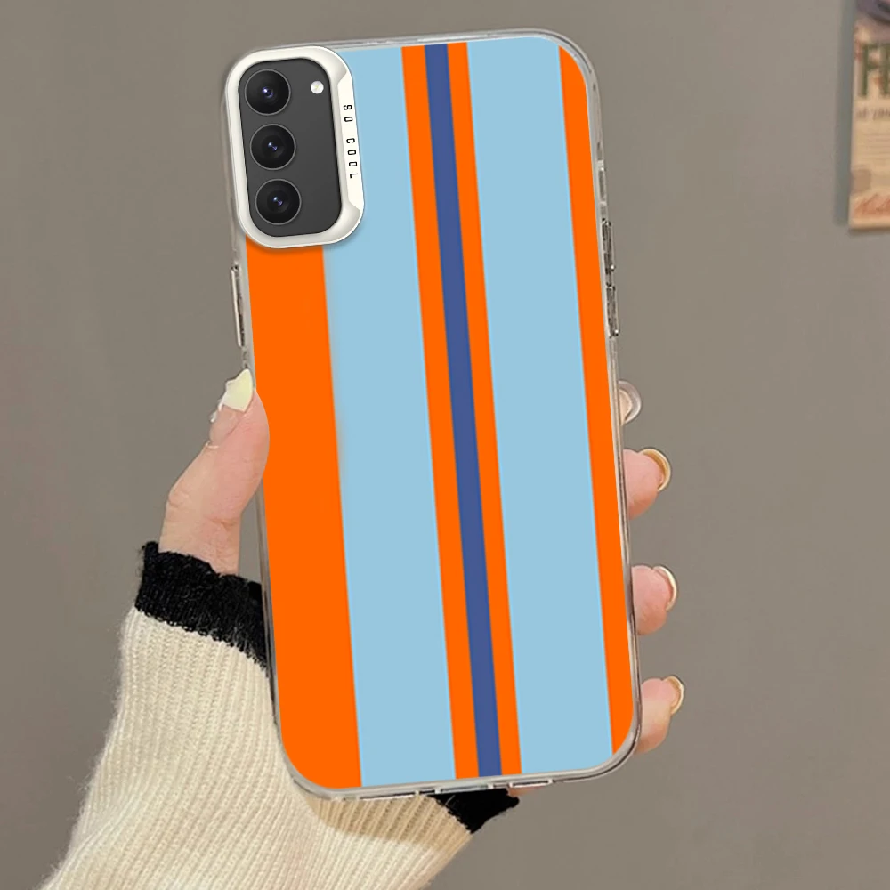 Vintage G-Gulfs Racings Phone Case For Samsung S23 S24 S22 A71 A55 ULTRA PLUS FE Electroplated Silver IMD Laser Color Shell
Vintage G-Gulfs Racings Phone Case For Samsung S23 S24 S22 A71 A55 ULTRA PLUS FE Electroplated Silver IMD Laser Color Shell