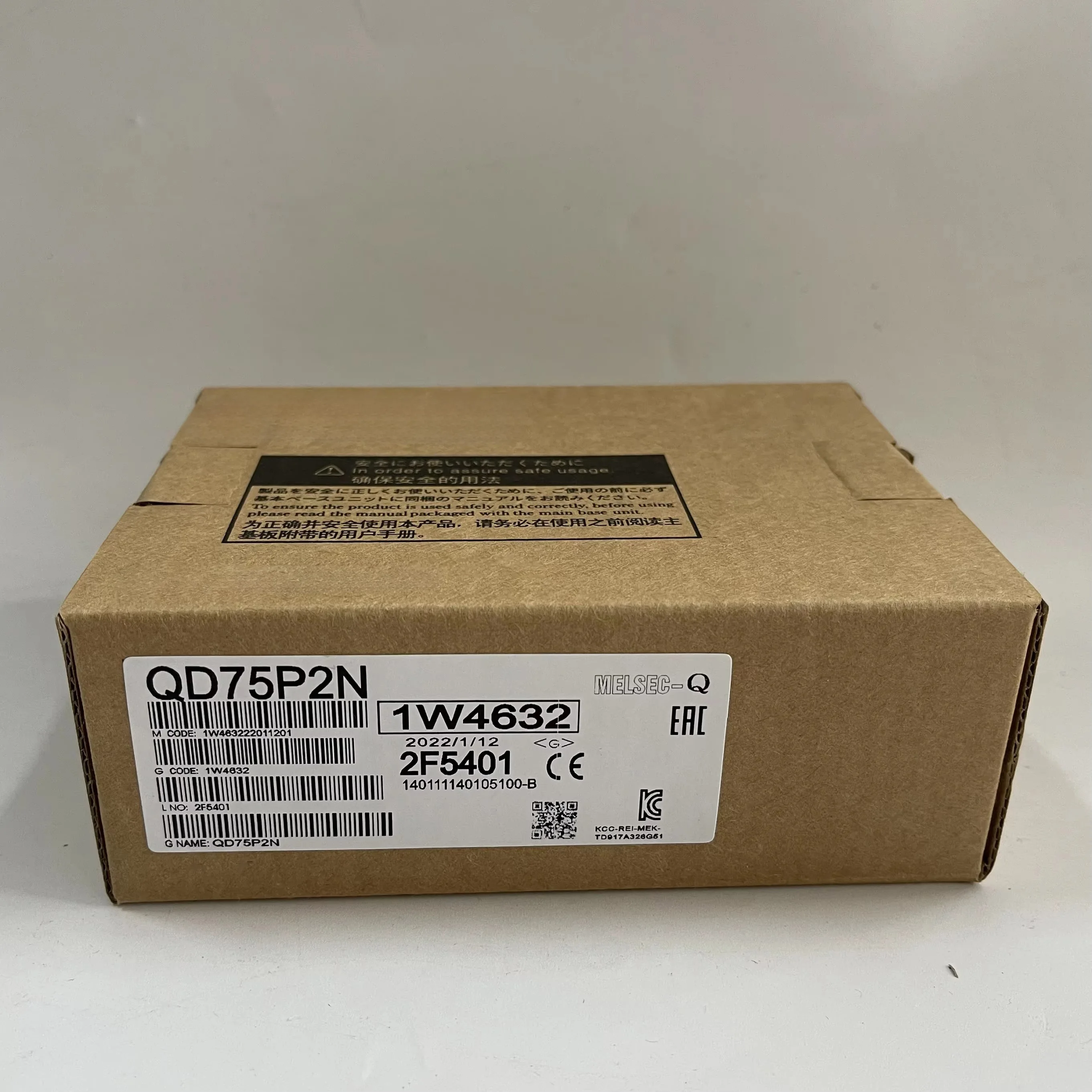 100% Brand New Original Genuine MODULE QD75P2N
100% Brand New Original Genuine MODULE QD75P2N