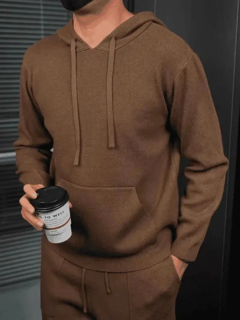 Men's Autumnal Hooded Knitted Sweater Faionable Casual Pants Versatile Haome Sle Long Sve Long Trousers
Men's Autumnal Hooded Knitted Sweater Faionable Casual Pants Versatile Haome Sle Long Sve Long Trousers