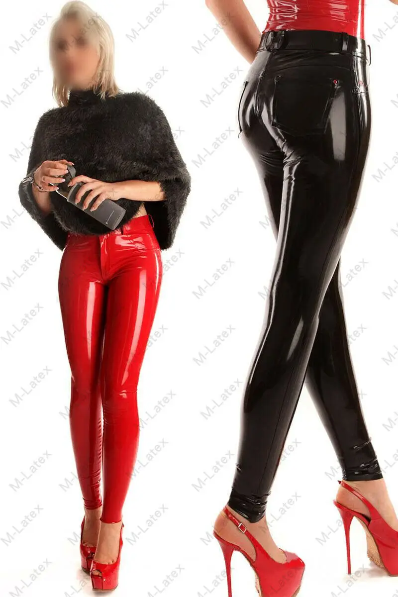 Latex Gummi Rubber Female Jeans Leggings pants jeans with pockets custom made 0.4mm
Latex Gummi Rubber Female Jeans Leggings pants jeans with pockets custom made 0.4mm