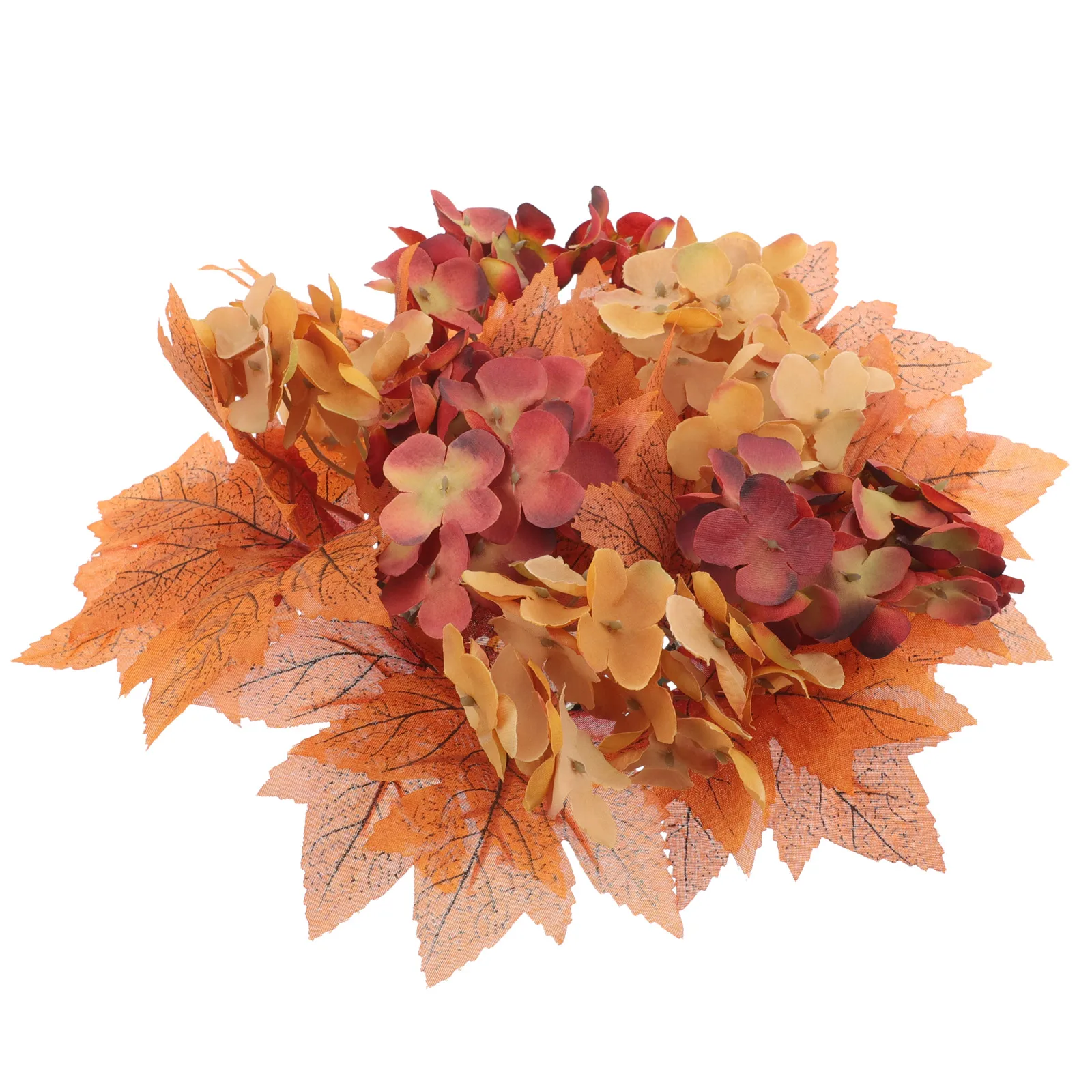 Simulated Flower Holder Fall Decorations Mini Wreath Rings Artificial Leaf Thanksgiving Centerpieces
Simulated Flower Holder Fall Decorations Mini Wreath Rings Artificial Leaf Thanksgiving Centerpieces