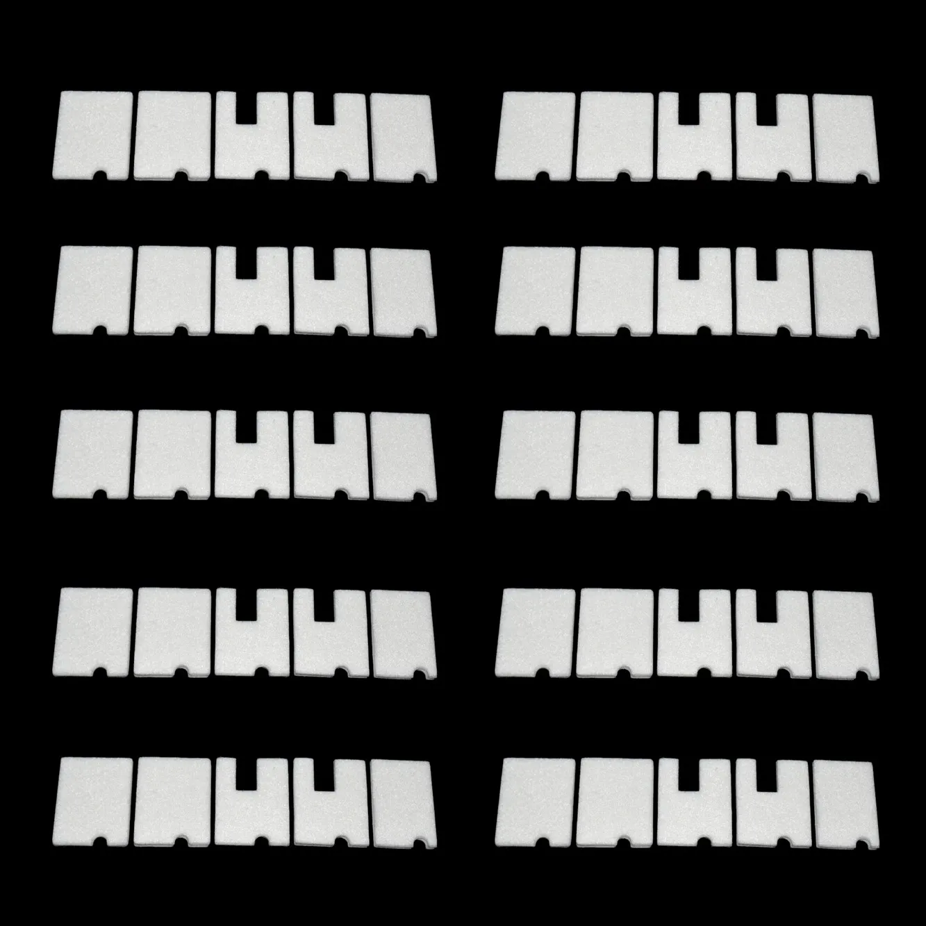 10Sets Waste Ink Tank Pad Sponge Absorber for Epson L1110 L3100 L3101 L3110 L3150 L3151 L3160 L5190 L3115 L3116 L3160 L3166L3165
10Sets Waste Ink Tank Pad Sponge Absorber for Epson L1110 L3100 L3101 L3110 L3150 L3151 L3160 L5190 L3115 L3116 L3160 L3166L3165