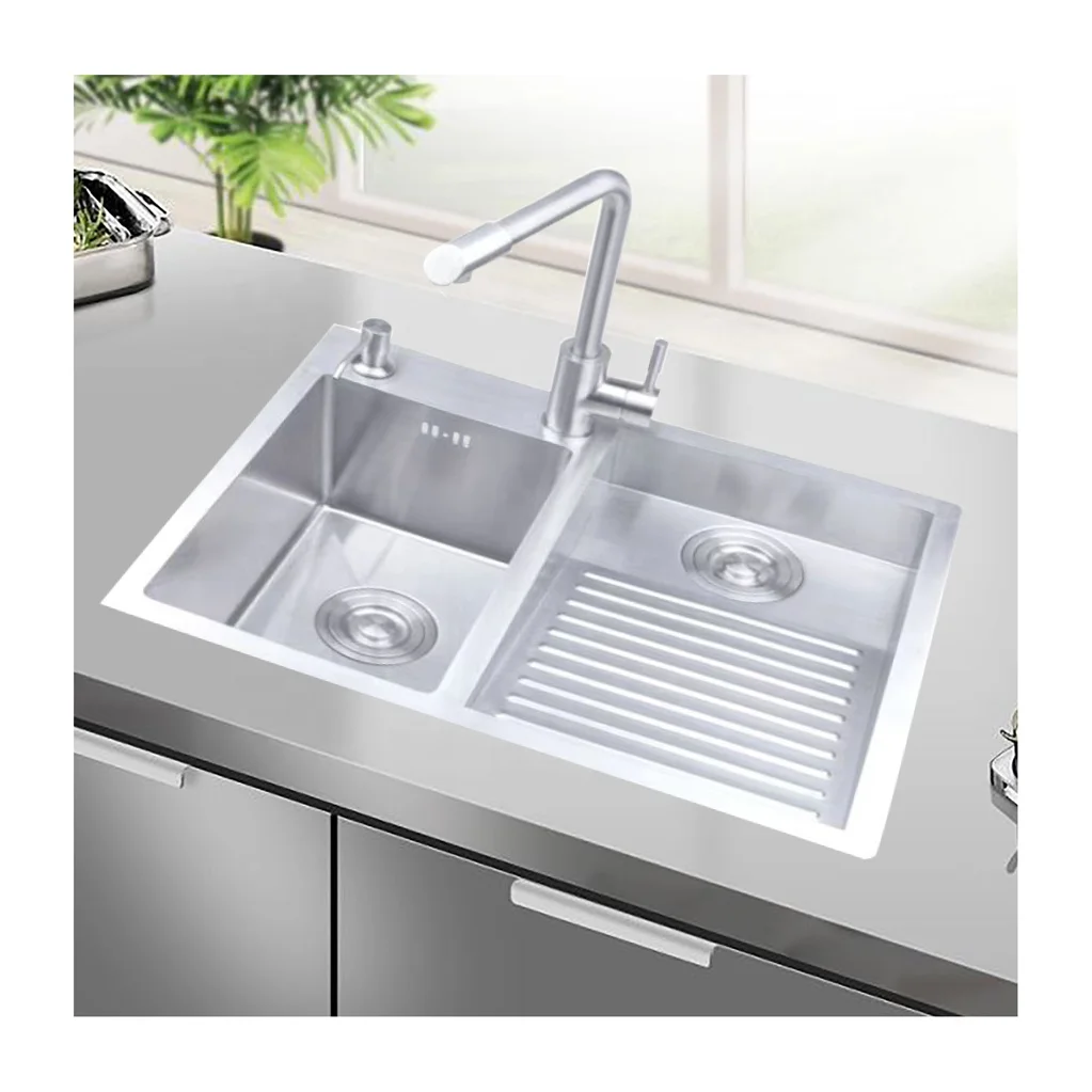 Unique Handmade SUS304 Brushed Topmount Single Bowl Kitchen Sink
Unique Handmade SUS304 Brushed Topmount Single Bowl Kitchen Sink